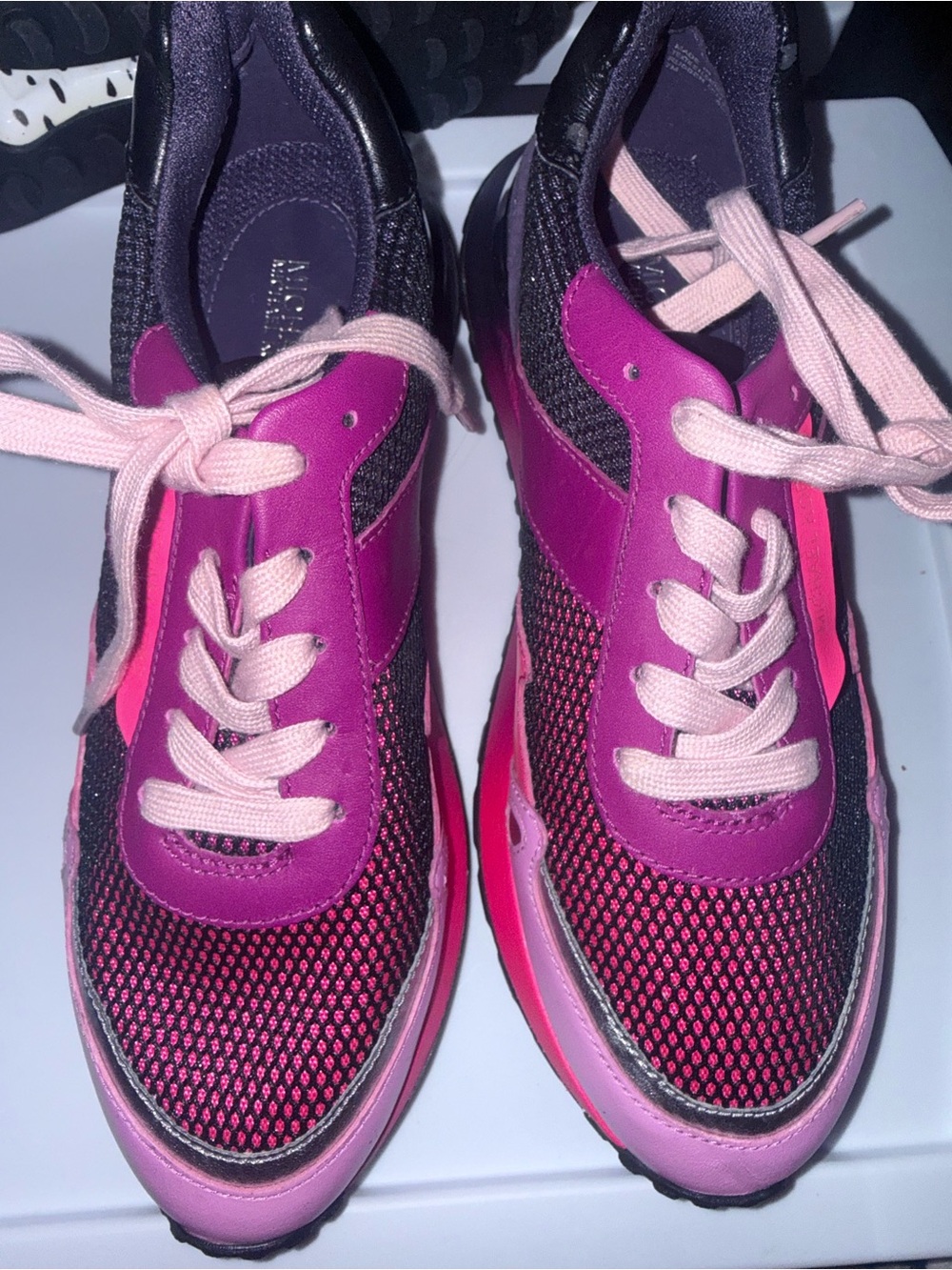 MICHAEL Michael Kors Pink & Fuchsia Women's Mesh Sneakers